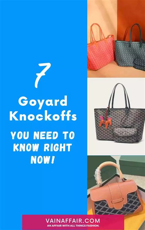 goyard dupes|goyard bag knock off.